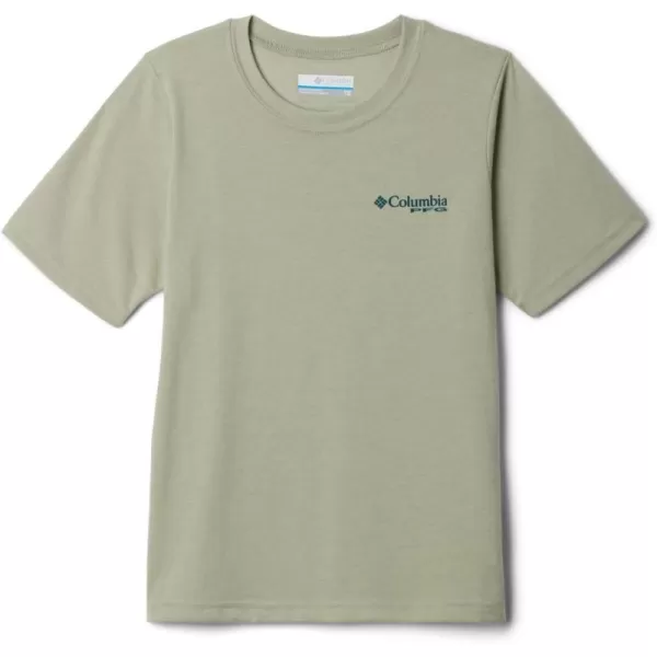 Columbia Boys PFG Short Sleeve Graphic TeeSmokey SagePow Hex