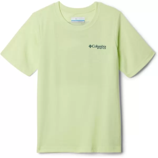 Columbia Boys PFG Short Sleeve Graphic TeeSpring YellowTarpon Rise