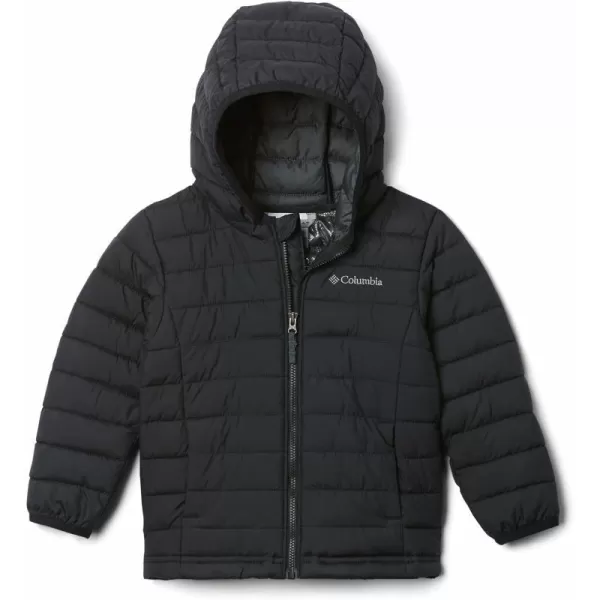 Columbia Boys Powder Lite Hooded JacketBlack