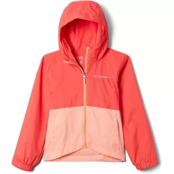 Columbia Boys RainZilla JacketRed HibiscusCoral Reef