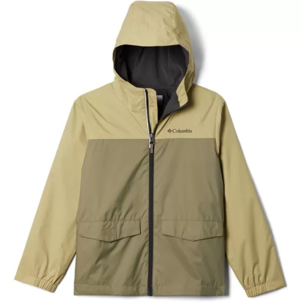 Columbia Boys RainZilla JacketStone GreenSavory