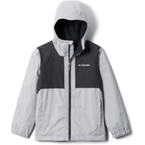 Columbia Boys Rainy Trails Fleece Lined JacketColumbia GreyBlack Slub