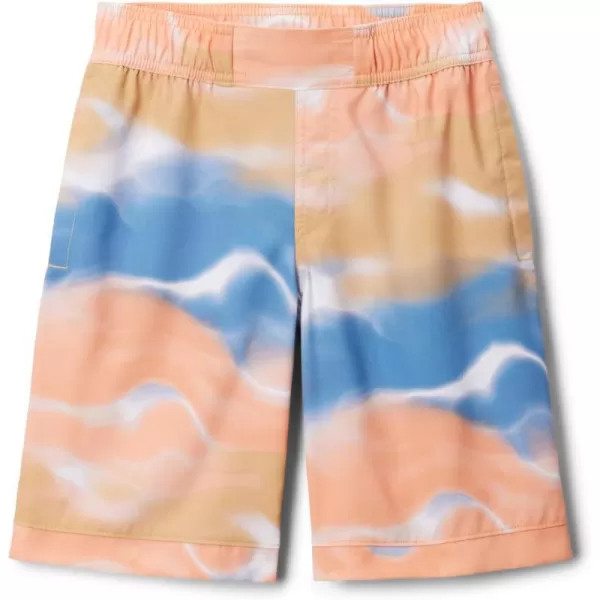 Columbia Boys Sandy Shores Boardshort MoistureWicking UV Sun ProtectionLight Camel Undercurrent