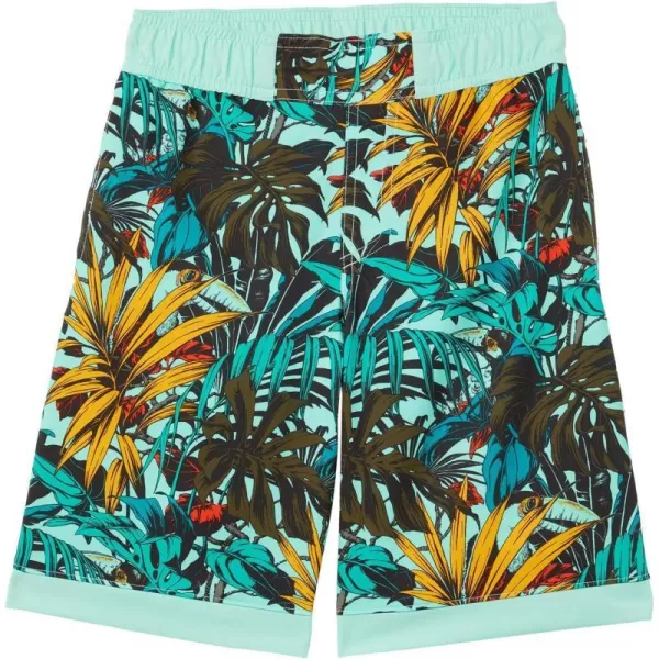 Columbia Boys Sandy Shores Boardshort MoistureWicking UV Sun ProtectionMint Cay Toucanical Multi