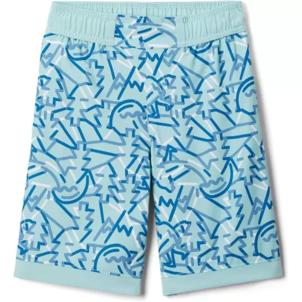 Columbia Boys Sandy Shores Boardshort MoistureWicking UV Sun ProtectionSpray Camptastic