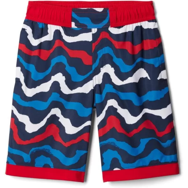 Coll Navy Wavy/Mountain Red