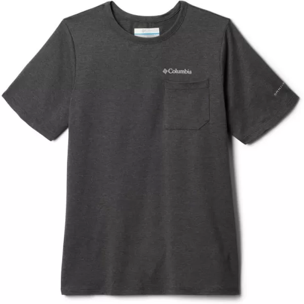 Columbia Boys Tech Trail Short Sleeve TeeShark Heather