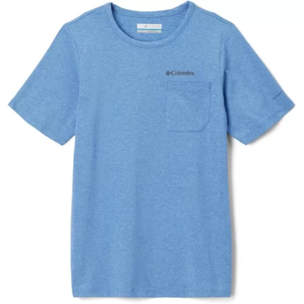 Columbia Boys Tech Trail Short Sleeve TeeSkyler Heather