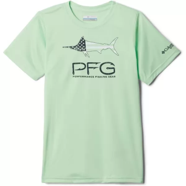 Columbia Boys Terminal Tackle PFG Marlin America Short SleeveKey WestMarlin America Graphic