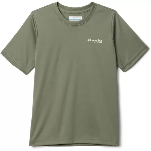 Columbia Boys Terminal Tackle PFG Tarpon Print Short SleeveCypressPfg Y Trout Print Anadromous