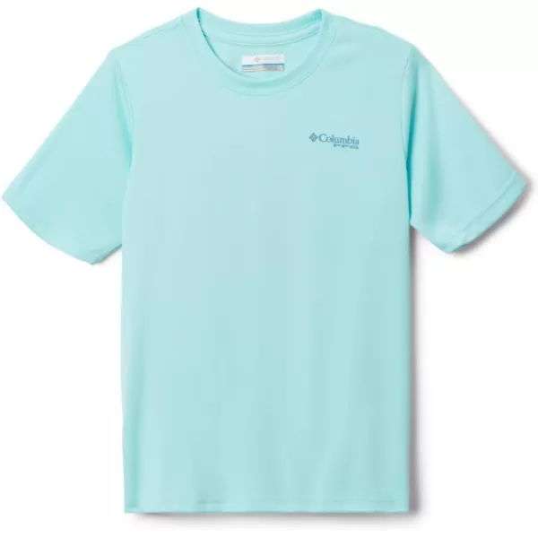 Columbia Boys Terminal Tackle PFG Tarpon Print Short SleeveGulf StreamPfg Y Tarpoon Print Serenoa