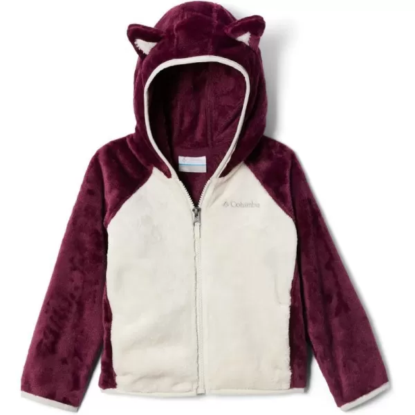 Columbia Boys Toddler Foxy Baby Sherpa Full ZipMarionberryChalk