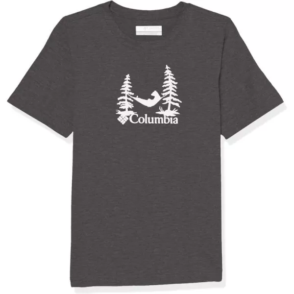 Columbia Boys Valley Creek Short Sleeve Graphic ShirtShark HeatherSnoozin Graphic