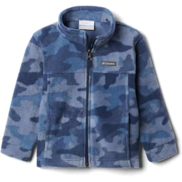 Columbia Boys Zing Iii Fleece JacketBaby Boys Collegiate Navy Trad Camo Print