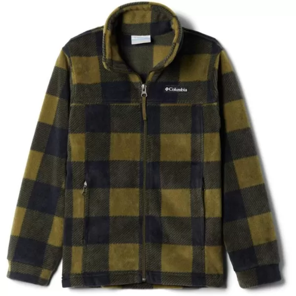 Columbia Boys Zing Iii Fleece JacketBaby Girls New Olive Check B Print