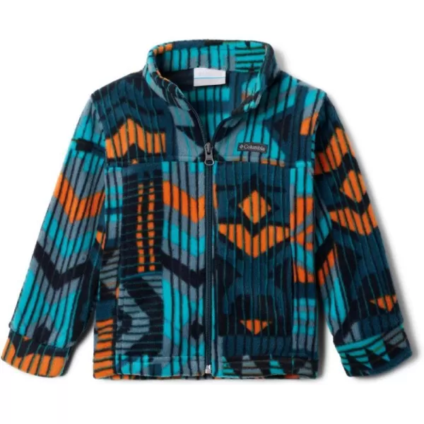 Columbia Boys Zing Iii Fleece JacketBig Boys Night Wave Pathways