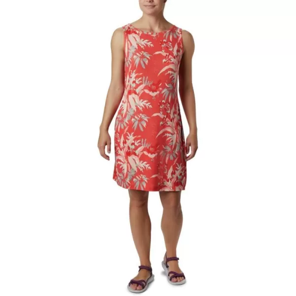 Columbia Chill River Printed DressBright Poppy Magnolia Print