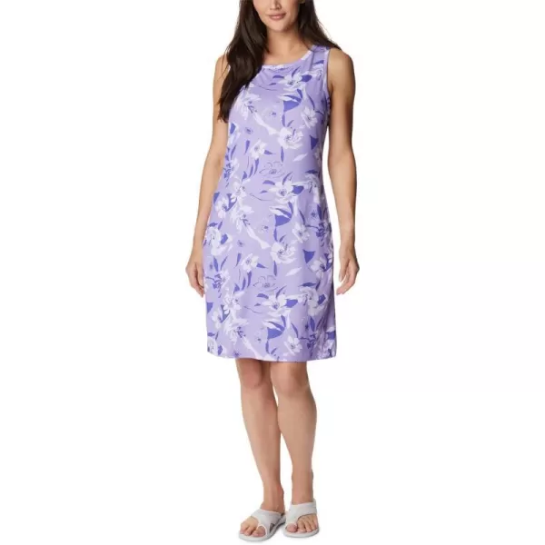 Columbia Chill River Printed DressFrosted PurplePop Flora Tonal