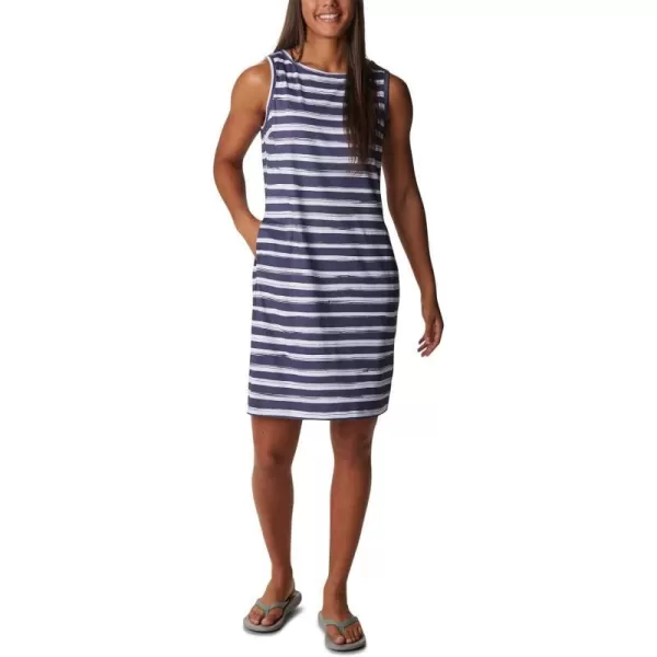 Columbia Chill River Printed DressNocturnal Brush Stripe