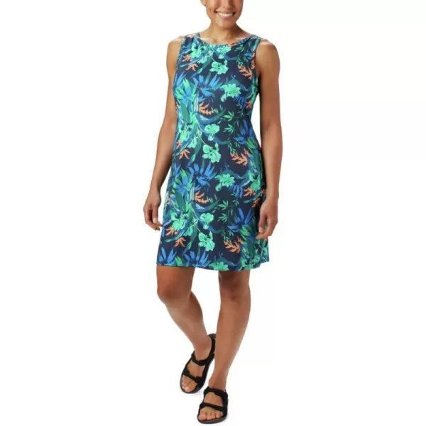 Columbia Chill River Printed DressNocturnal Magnolia Print