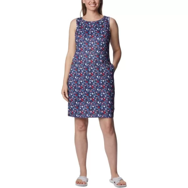 Columbia Chill River Printed DressNocturnalMini Hibiscus