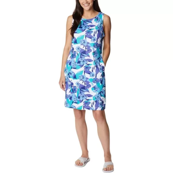 Columbia Chill River Printed DressPurple LotusPop Flora