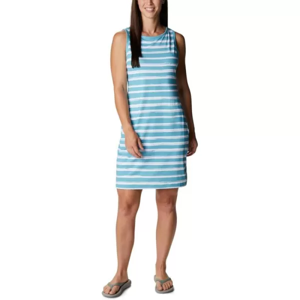 Columbia Chill River Printed DressSea Wave Brush Stripe