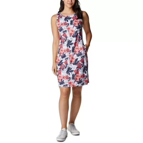 Columbia Chill River Printed DressWhite Lakeshore Floral Multi