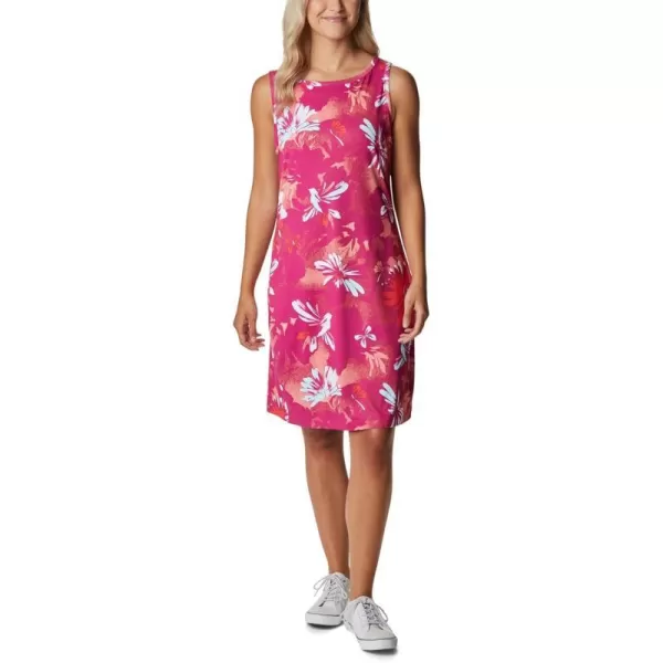 Columbia Chill River Printed DressWild Fuchsia Daisy Party Multi