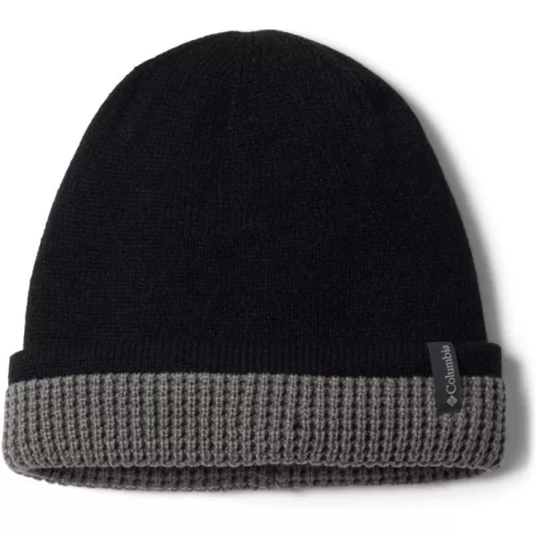 Columbia City Trek Reversible BeanieBlackCity Grey Heather