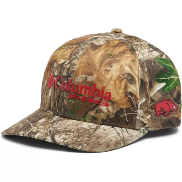 Columbia Collegiate PHG Camo BallcapArk  Realtree Edge Camo