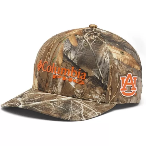 Columbia Collegiate PHG Camo BallcapAub  Realtree Edge Camo