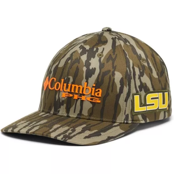 Columbia Collegiate PHG Camo BallcapLsu  Mossy Oak Bottomland