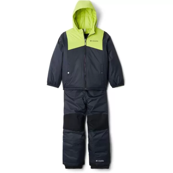 Toddler Boys Black/Bright Chartreuse