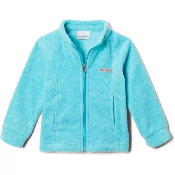 Columbia Girls Benton Springs Ii Printed Fleece JacketBig Girls Geyser Terrain