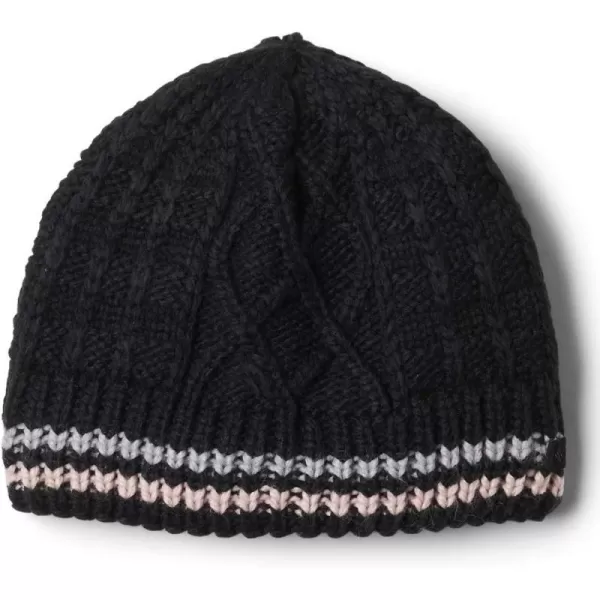 Columbia Girls Cabled Cutie BeanieBlackColumbia GreyMineral Pink