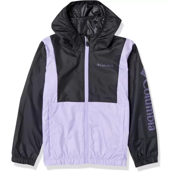 Columbia Girls Lily Basin JacketBlackFrosted Purple