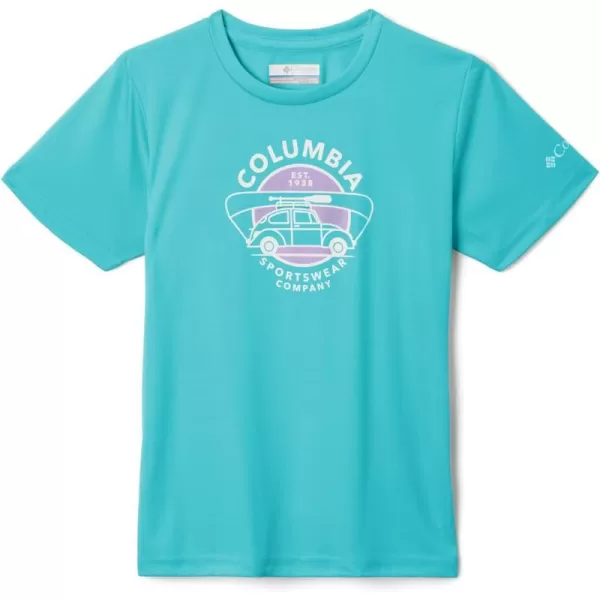 Columbia Girls Mirror Creek Short Sleeve Graphic ShirtGeyserJourney to Fun Graphic