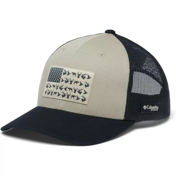 Columbia Girls PHG Mesh Snap BackTuskBlackGame Flag