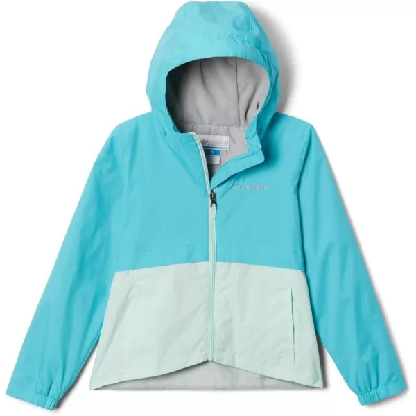 Columbia Girls RainZilla JacketGeyserSea Ice