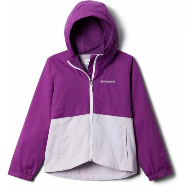 Columbia Girls RainZilla JacketPlumPale Lilac