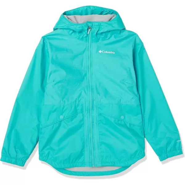 Columbia Girls Rainy Trails Fleece Lined JacketGeyserGeyser Slub