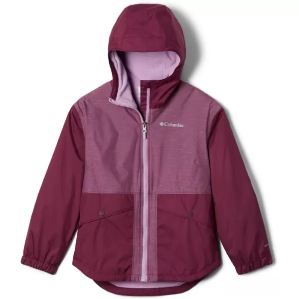 Columbia Girls Rainy Trails Fleece Lined JacketMarionberryMarionberry Slub