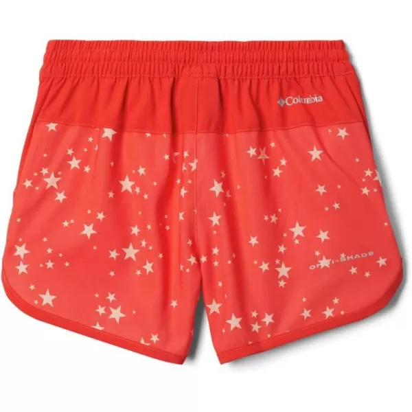 Columbia Girls Sandy Shores BoardshortBright Poppy Starlit