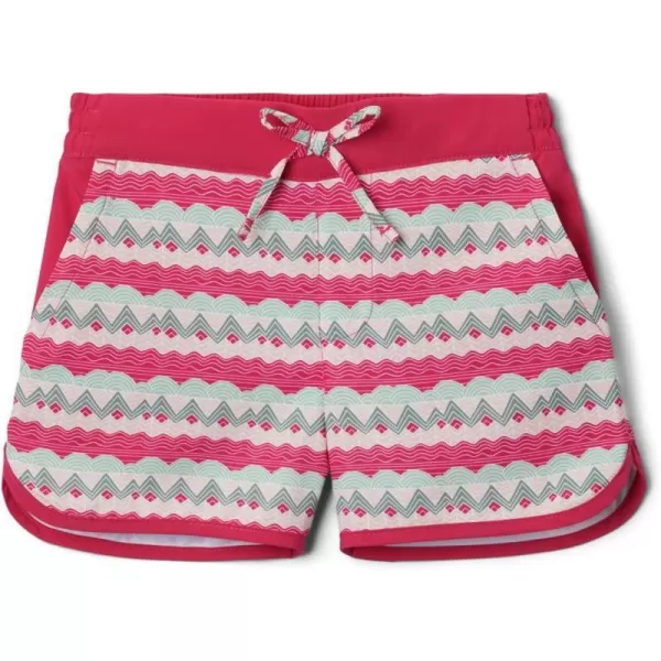 Columbia Girls Sandy Shores BoardshortCactus Pink Striped Peaks