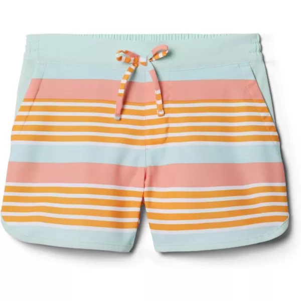 Columbia Girls Sandy Shores BoardshortCoral Reef Milo Stripe