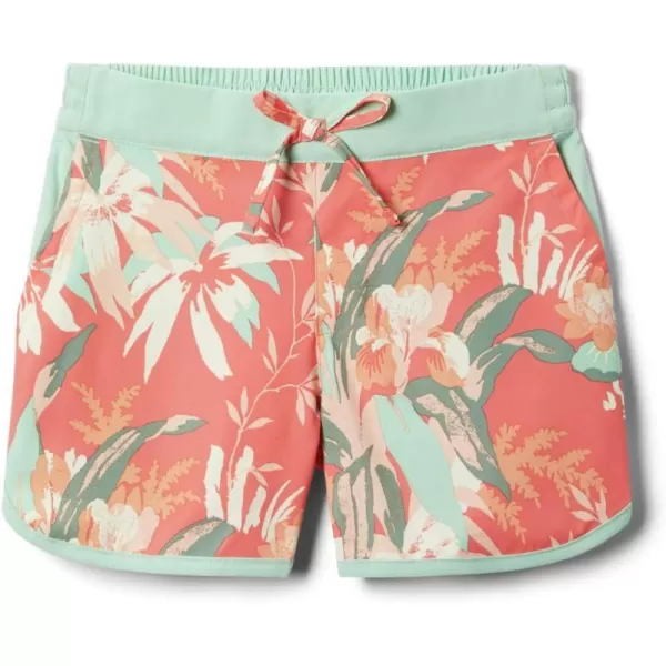 Columbia Girls Sandy Shores BoardshortMelonade Magnolia Floral