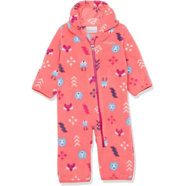 Columbia Girls Snowtop Ii BuntingBaby Blush Pink Wood