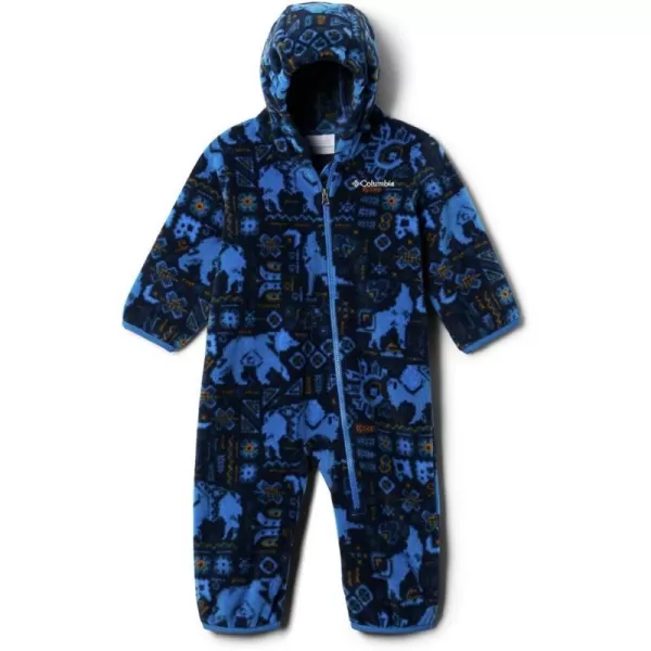 Baby Boys Bright Indigo Fiercesome Print/Bright Indigo