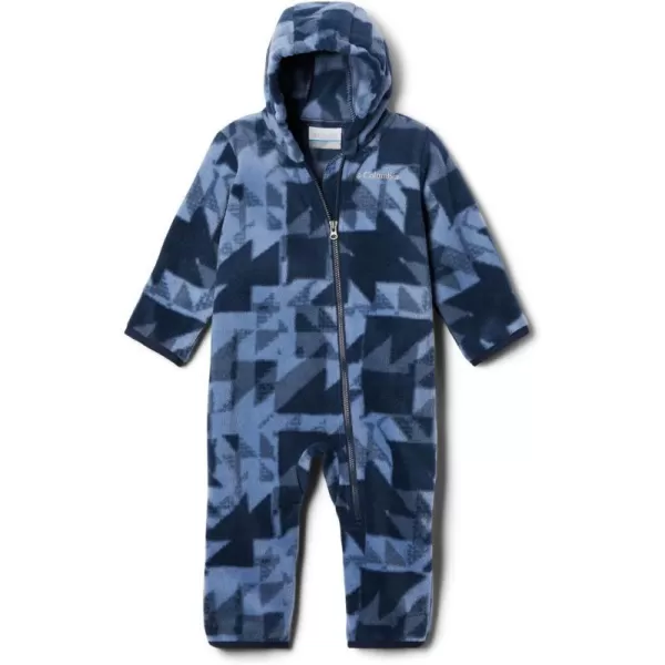 Columbia Girls Snowtop Ii BuntingBaby Collegiate Navy Quilted